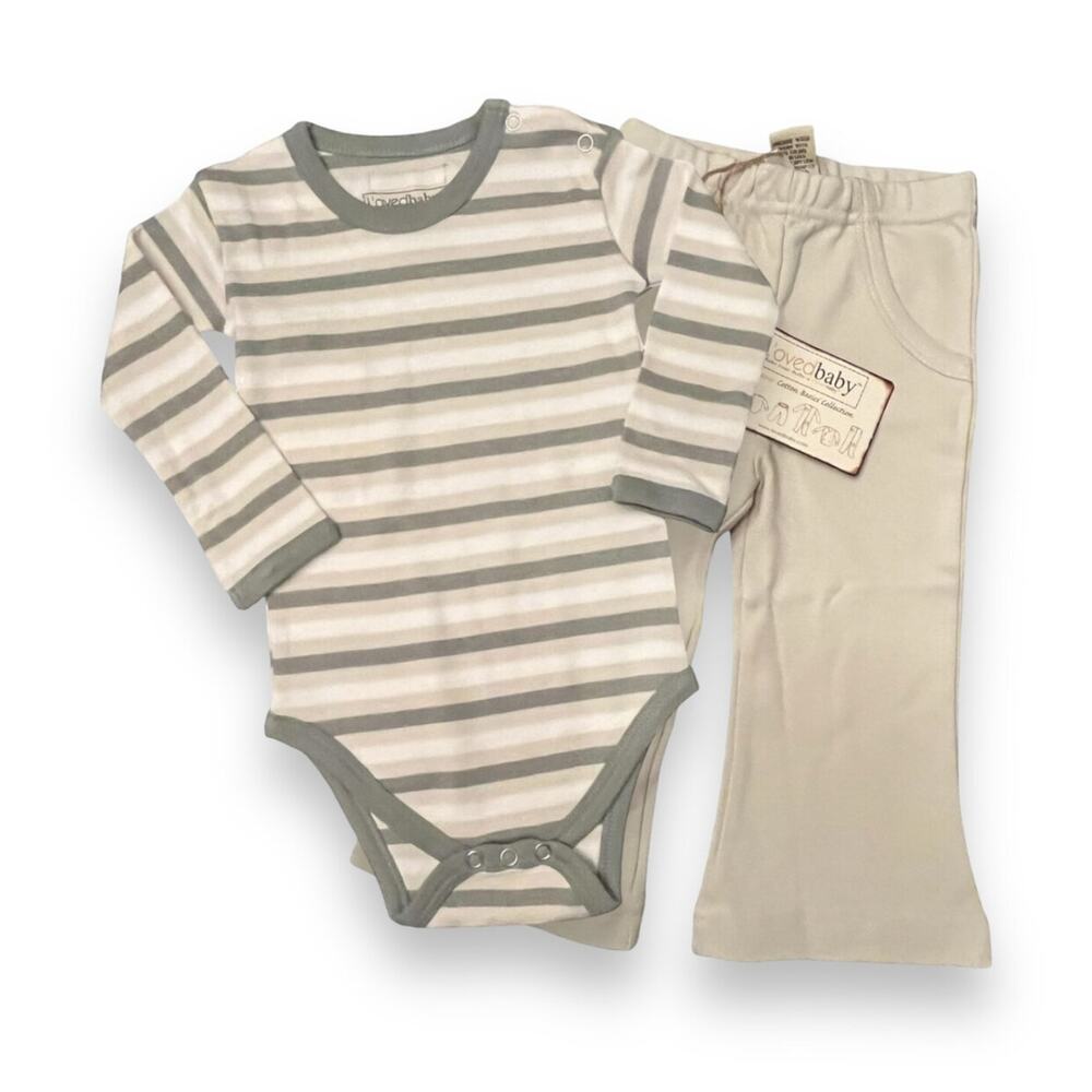 L'oved Baby NWT Organic Bodysuit with Lounge Pants